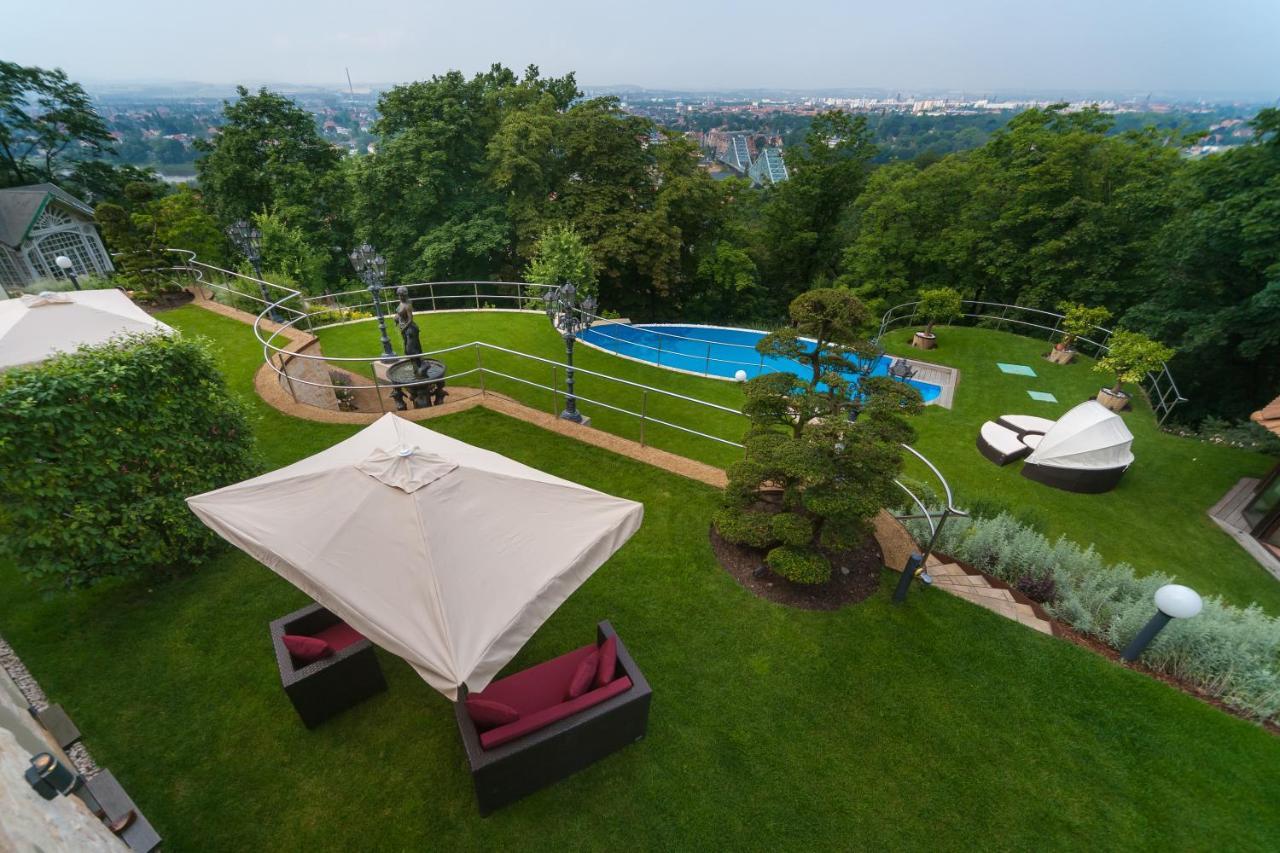 Villa Via Lapis - Panoramablick Ueber Dresden - Garten - Pool - Sauna - Luxus Buitenkant foto
