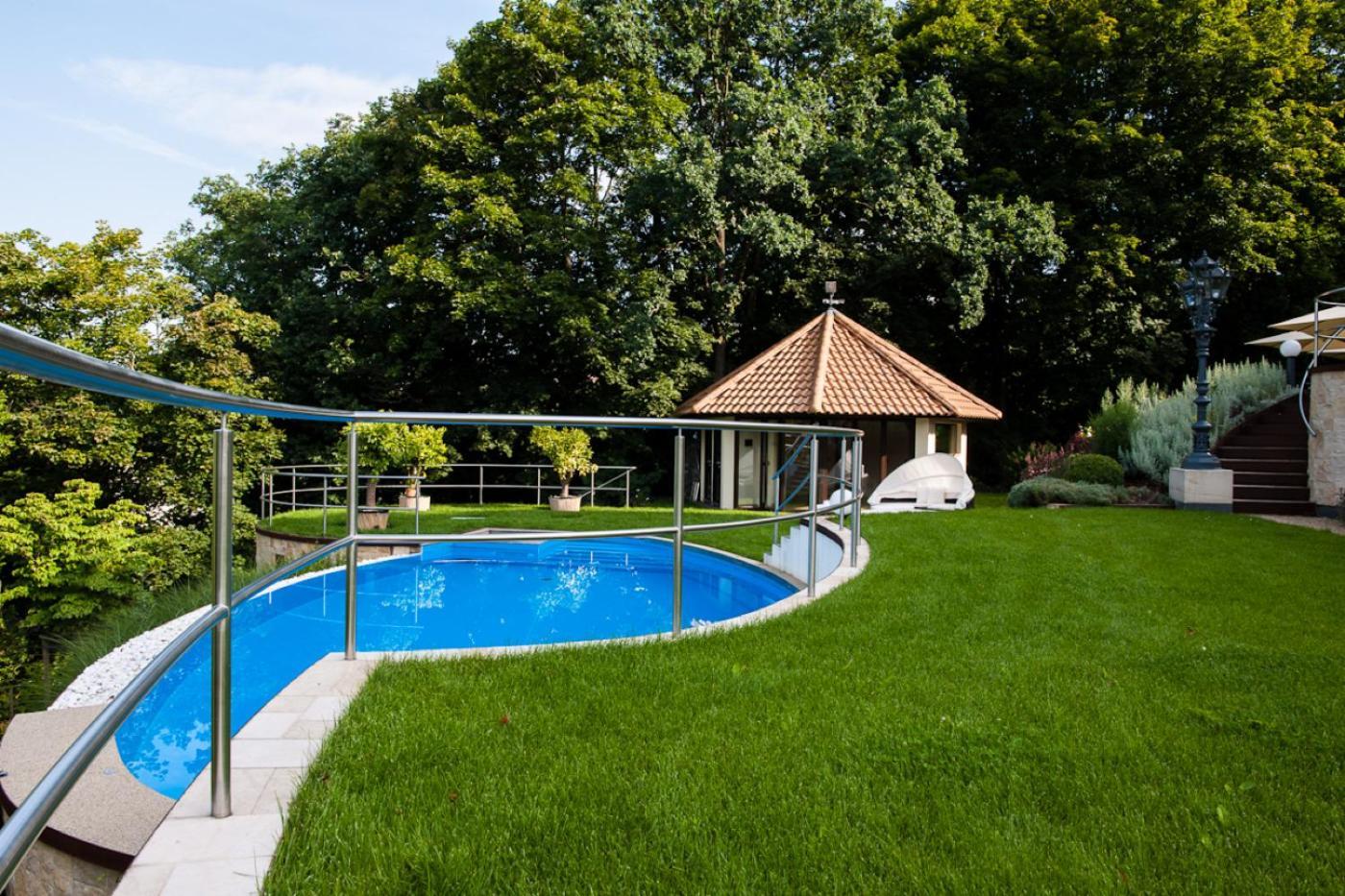Villa Via Lapis - Panoramablick Ueber Dresden - Garten - Pool - Sauna - Luxus Buitenkant foto