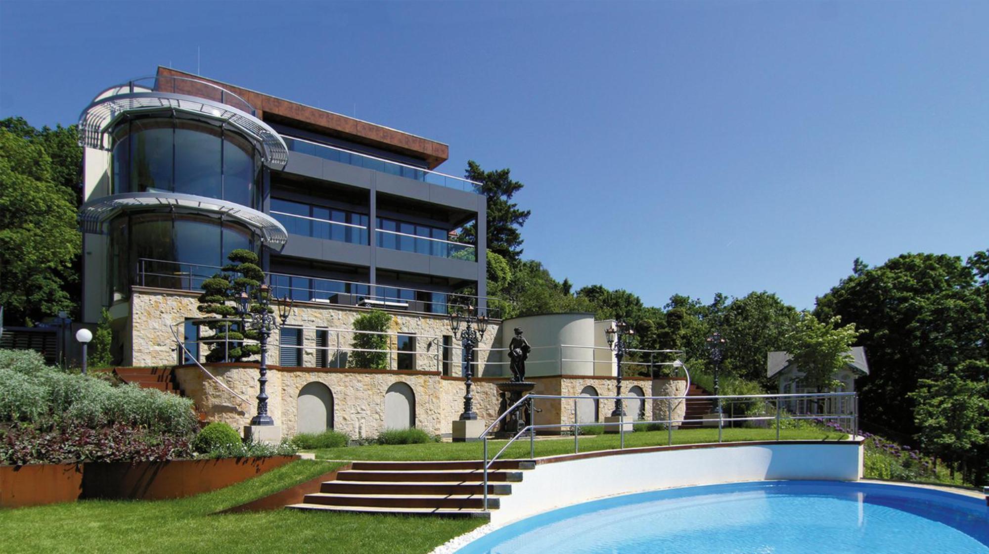 Villa Via Lapis - Panoramablick Ueber Dresden - Garten - Pool - Sauna - Luxus Buitenkant foto